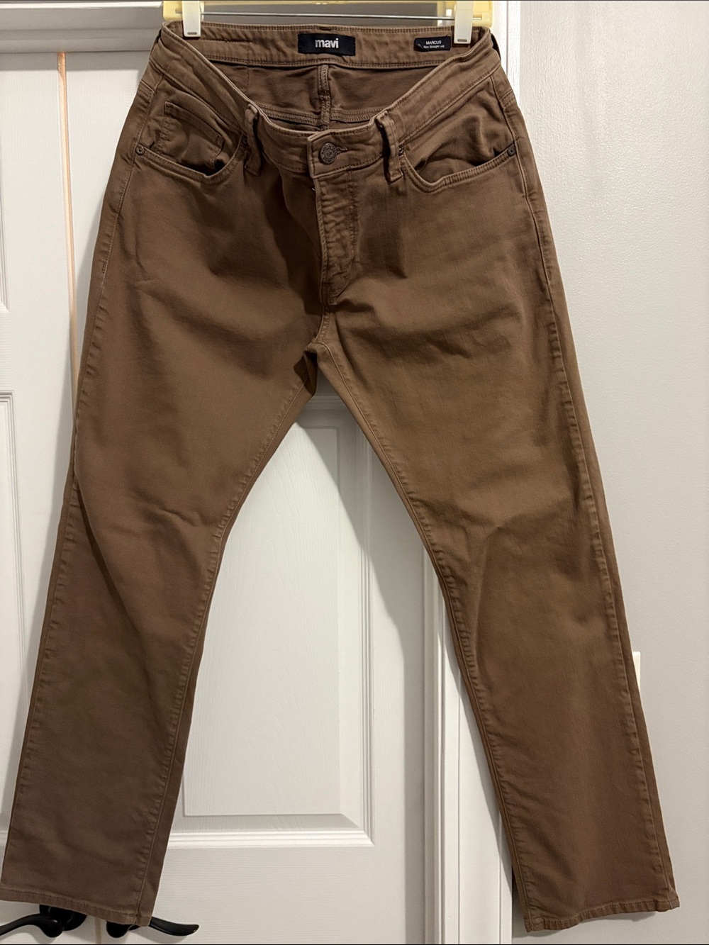 Mavi Men's Straight Jeans in Brown